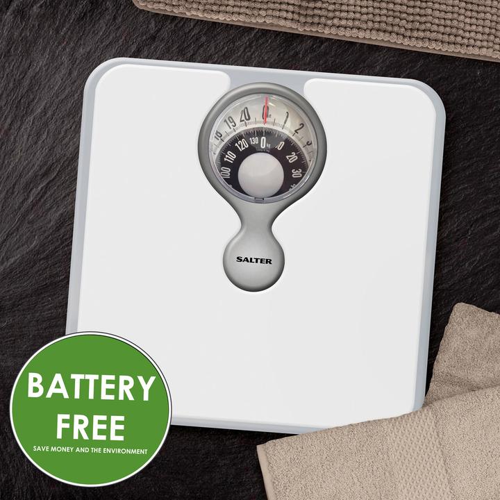 Actual product image Salter 484 WHDRFEU16 Magnifying Lens Mechanical Bathroom Scale (133 kg)