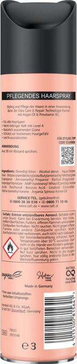 Actual product image Schwarzkopf Taft X Gliss Hair Care Set (250 ml)