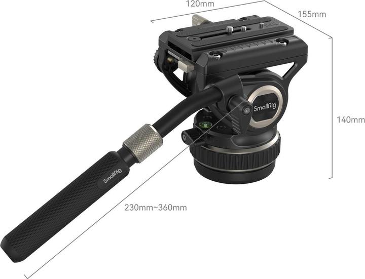 Productafbeelding SmallRig DH10 (Videokop)