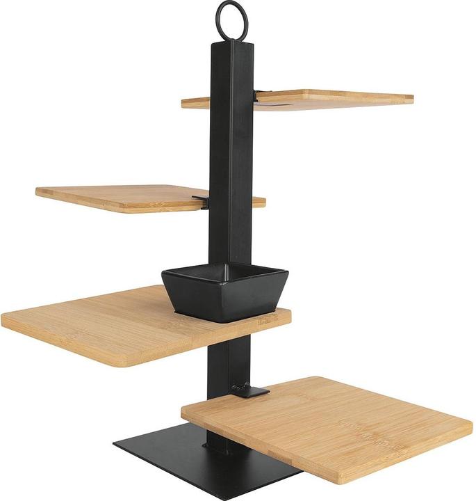 Actual product image Cosy&Trendy Etagere wood-metal 35x35x37cm