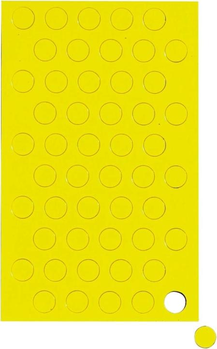 Valeurs nutritives et ingrédients Maul Symboles magnétiques cercle, 50 pièces (50 x)