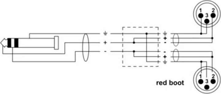 Produktbild Cordial EY 1 WMM XLR Y-Adapter (1x Klinkenstecker 3.5 mm - 2x XLR-Stecker 3 poli (Zubehör)