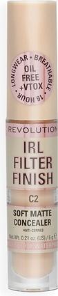 Actual product image Makeup Revolution IRL Filter Finish Soft Matte Concealer (C2)