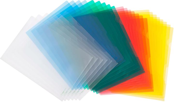 Produktbild Kolma Sichtmappe LineaVerde A4 Recycling genarbt strong grün (A4, 100 x)