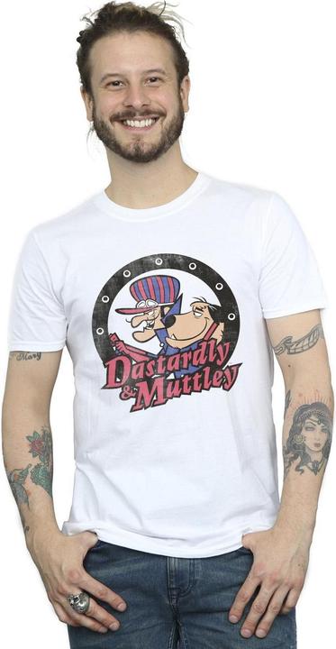 Image du produit Universal Textiles - T-shirt DASTARDLY AND MUTLEY CIRCLE - Homme (4XL)