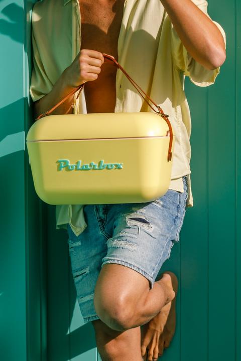 Actual product image Polarbox Retro Cooler yellow 12l (12 l)