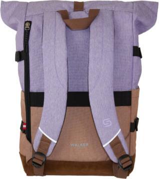 Productafbeelding Walker Schoolrugzak Roll up two Lavend/Biscuit (30 l)