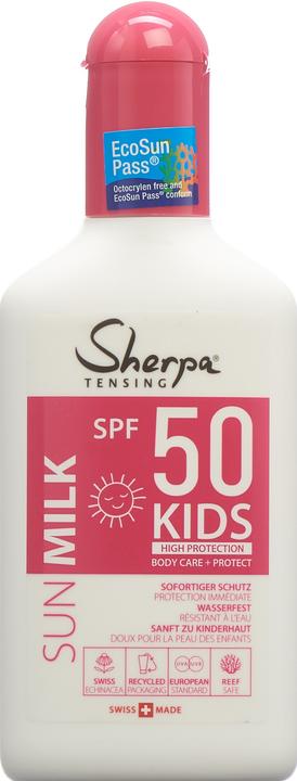 Produktbild Sherpa Tensing Kids (Sonnenmilch, SPF 50, 175 ml, 208 g)