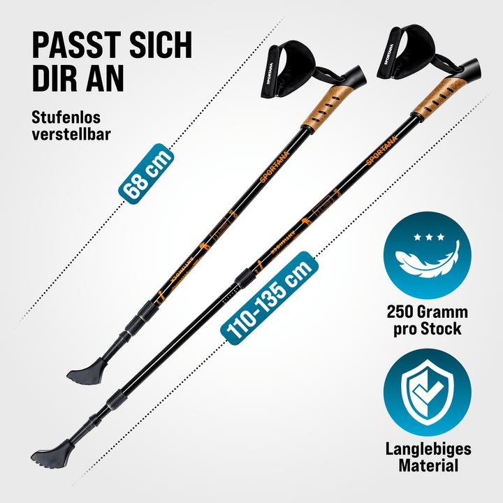 Produktbild Deuba Wanderstöcke (135 cm)