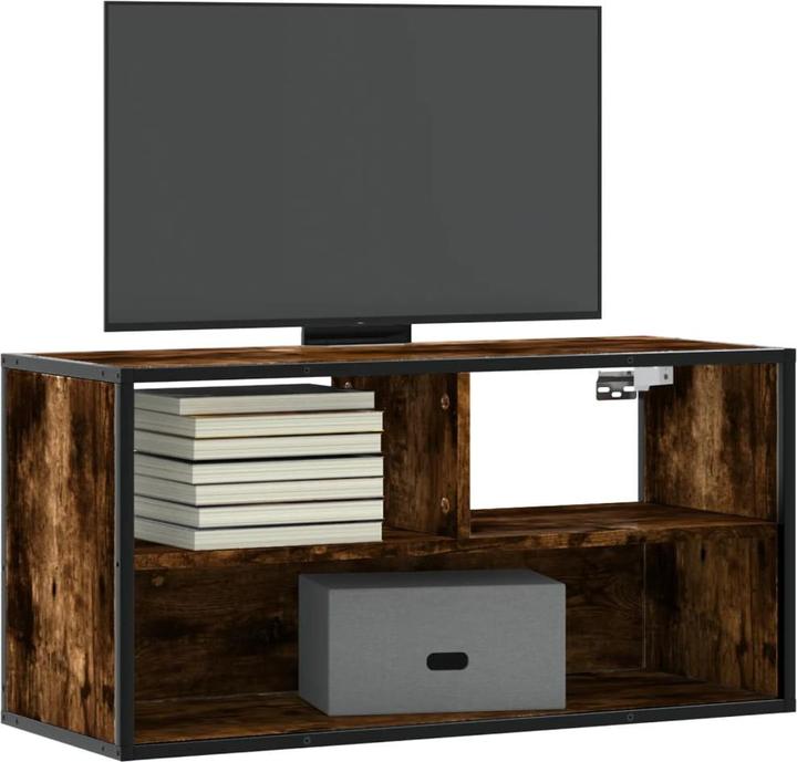 VidaXL TV Schrank Lowboard Fernsehschrank Fernsehtisch TV Möbel Räuchereiche