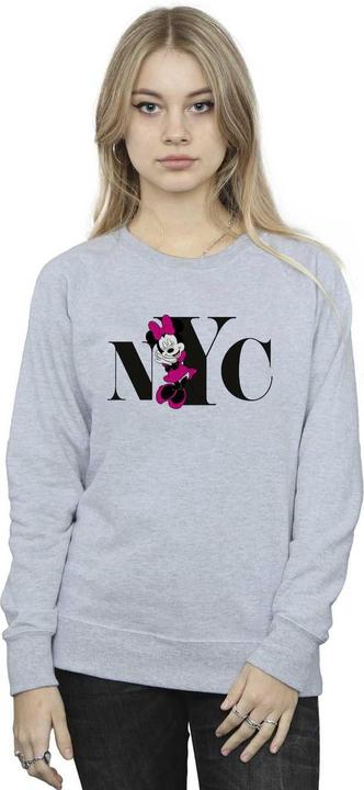Actual product image Disney Womens/Ladies Minnie Mouse NYC Sweatshirt (XL)