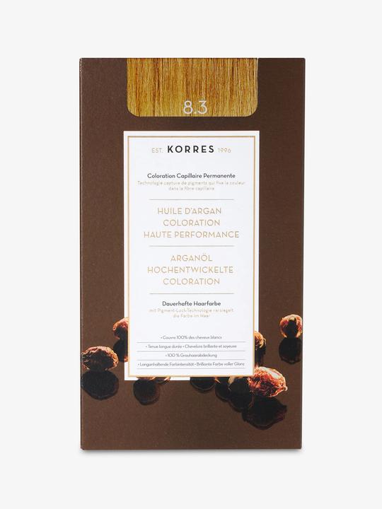 Immagine prodotto Korres Colore per capelli all'olio di argan (8.3 Biondo miele)