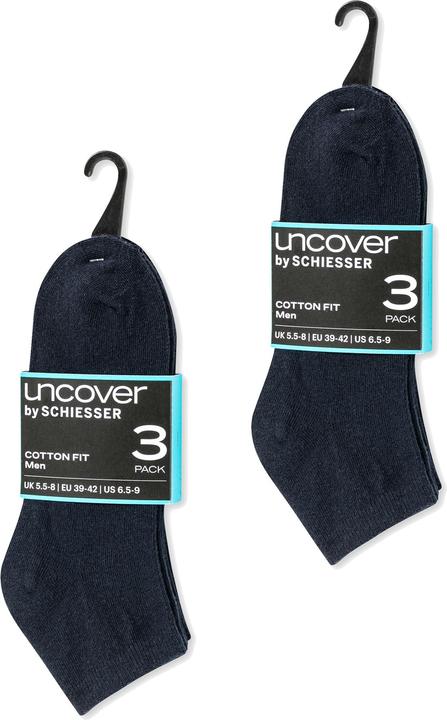 Produktbild Schiesser Sneakersocken Uncover (6er Pack, 39 - 42)