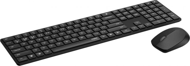 Productafbeelding Rapoo 8020M Zwart Draadloze Multi-Mode Bureauset (NL, Bedraad)