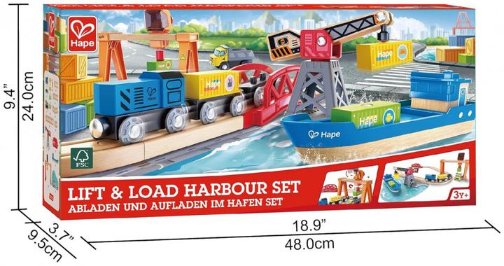 Image du produit Hape Lift + Load Harbour Set