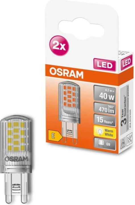 Actual product image Osram G9 Burner (G9, 4.20 W, 470 lm, 2 x, E)