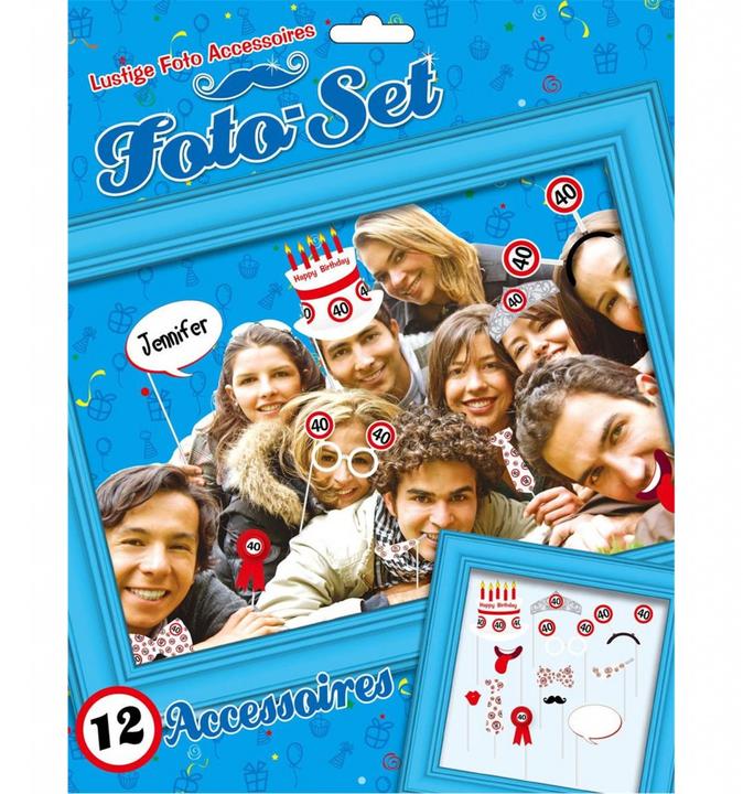 Produktbild UdoS Foto Party Set 40. Geburtstag
