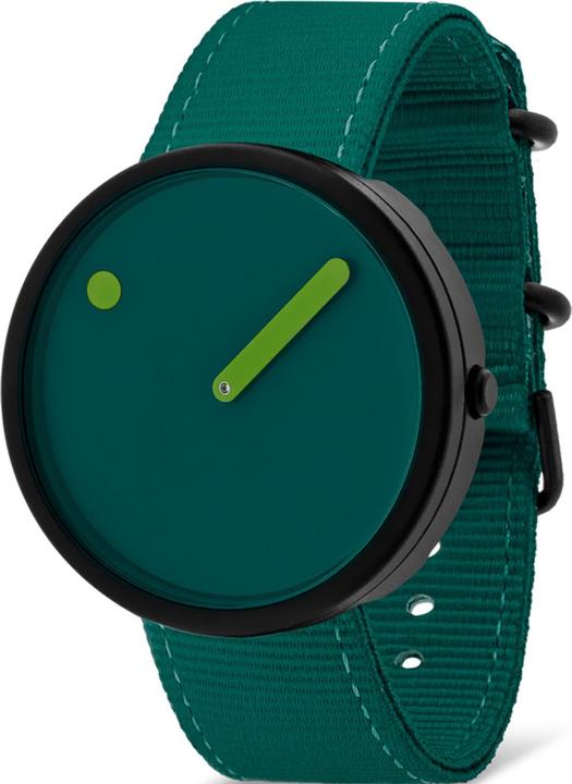 Immagine prodotto Picto R44003-R004 Orologio Unisex Ghost Nets Ocean Green 40mm 5ATM (Orologio da polso analogico, 40 mm)