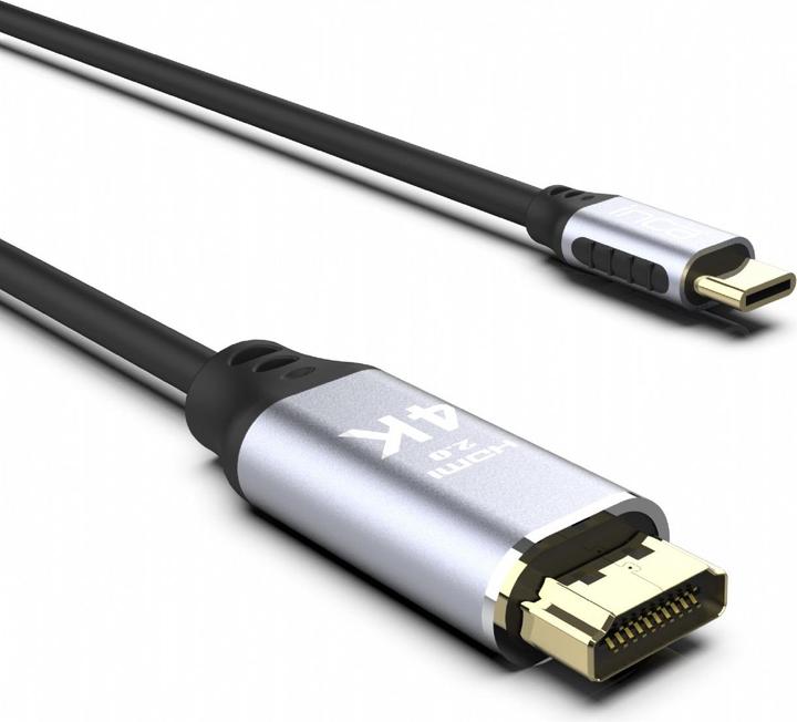 Produktbild Inca USB Kabel ITCH-02TX Typ C > HDMI, 1.4, 4K30Hz, 2m retail (2 m, USB Typ C)