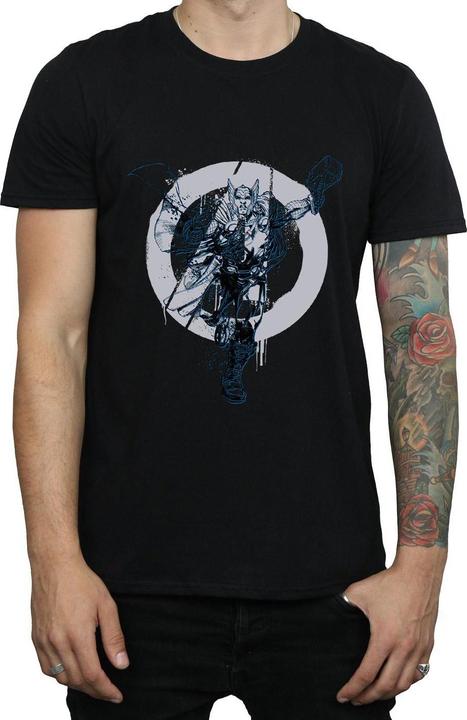 Actual product image Mens Thor Circle T-Shirt (3XL)