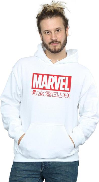 Actual product image Mens Logo Wash Care Hoodie (4XL)