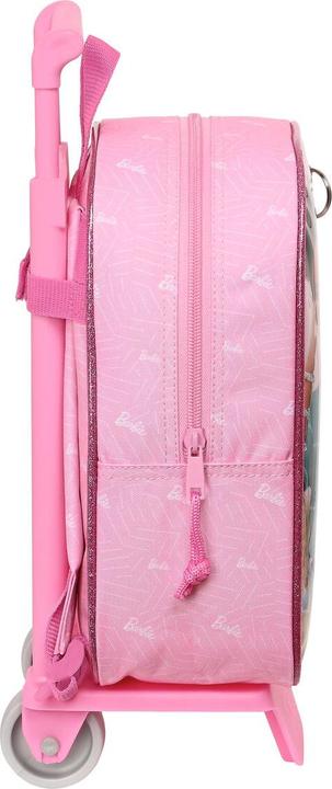 Produktbild Barbie Schulrucksack mit Rädern Girl Rosa 22 x 27 x 10 cm