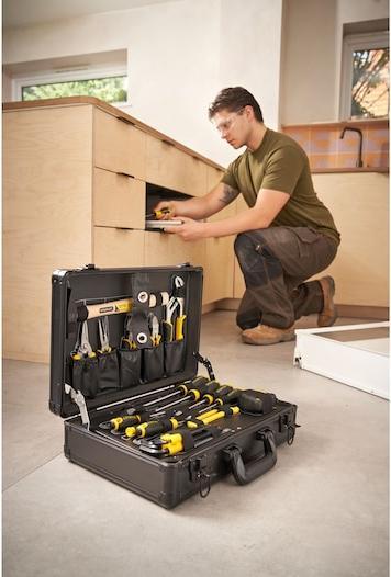 Actual product image DeWalt Universal tool set in aluminium case, 119 pcs. (119 pieces)