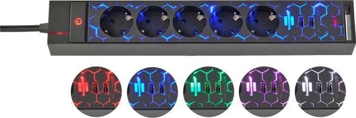 Produktbild Brennenstuhl Gaming Steckdosenleiste (5 x, CEE 7/5, 1.50 m)