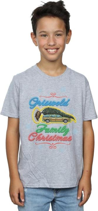 Actual product image National Lampoon´s Vacation Boys Griswold Family Christmas T-Shirt (152, 158)