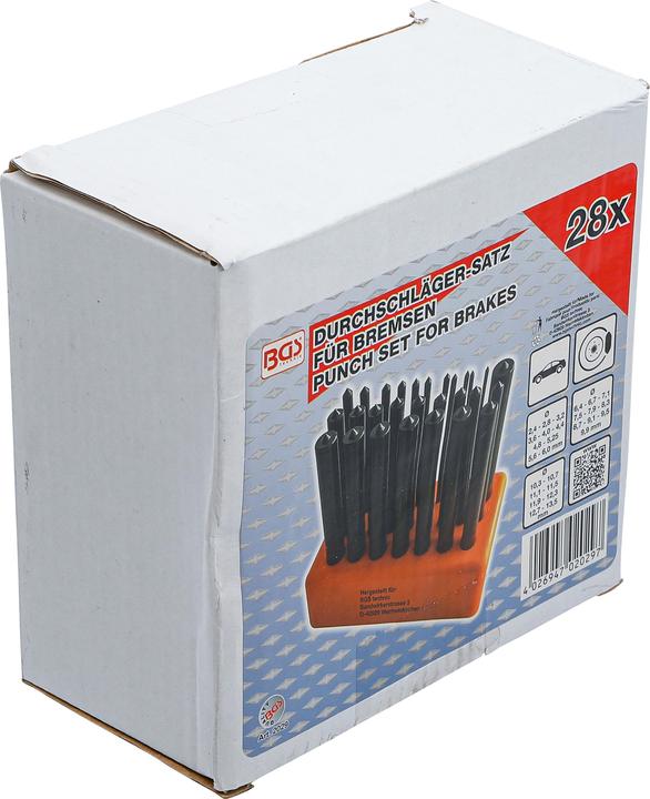 Image du produit BGS Jeu de chasses goupilles 28 pièces. (Frein avant, Kit de frein)