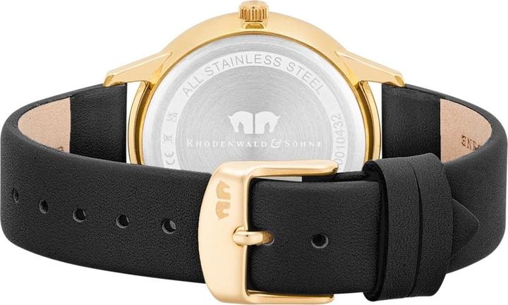 Actual product image Multifunctions Amidala Genuine Leather Yellow Gold - 34088 (Analogue wristwatch, 38 mm)
