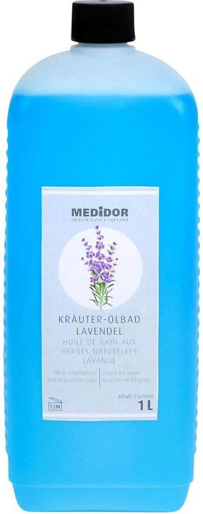 Medidor Kräuterölbad Lavendel (1000 ml, Badeöl)