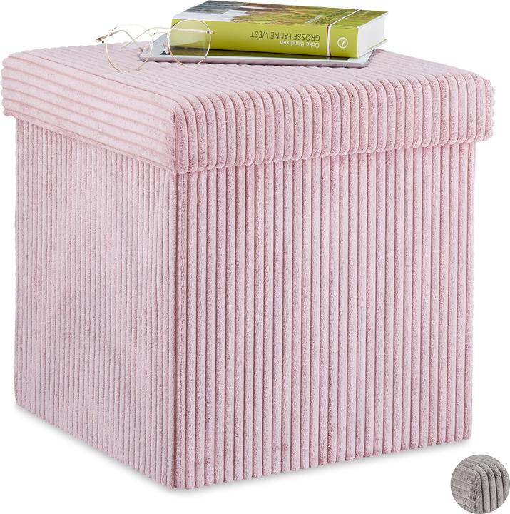 Actual product image Relaxdays Seat cube