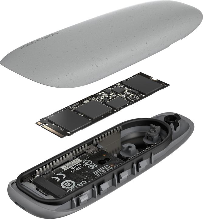 Actual product image ASUS Go COBBLE GRAY Storage housing (M.2)