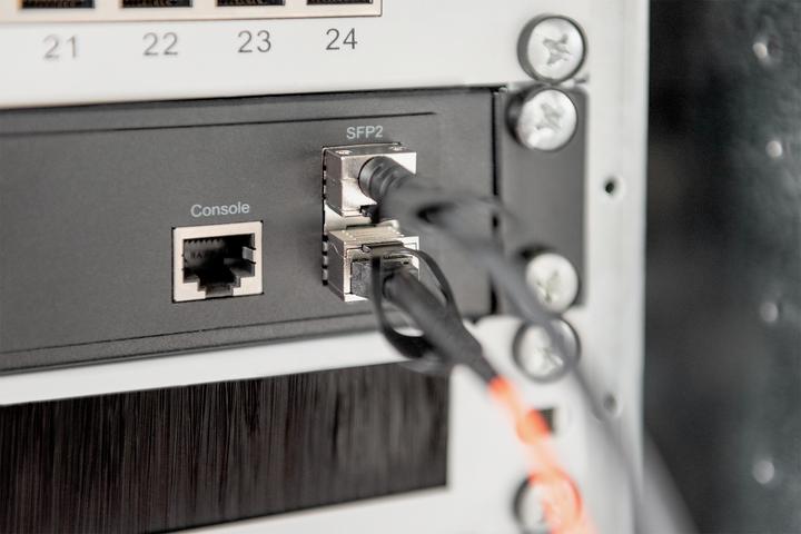 Actual product image Digitus SFP+ 10G 10m DAC cable (CAT7, 10 m)