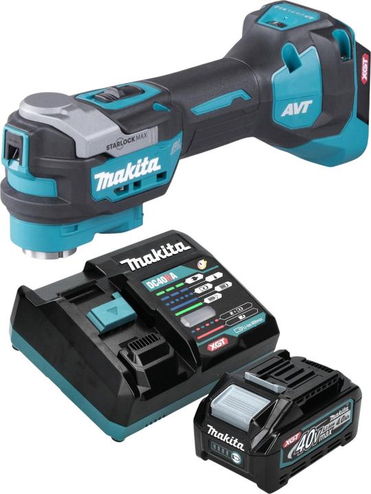 Produktbild Makita TM 001 GM101 Akku Multifunktionswerkzeug 40 V max. Starlock Max Brushless + 1x Akku 4,0 Ah +