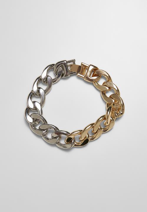 Immagine prodotto Urban Classics Bracciale pesante bicolore (21 cm, 100% cotone)