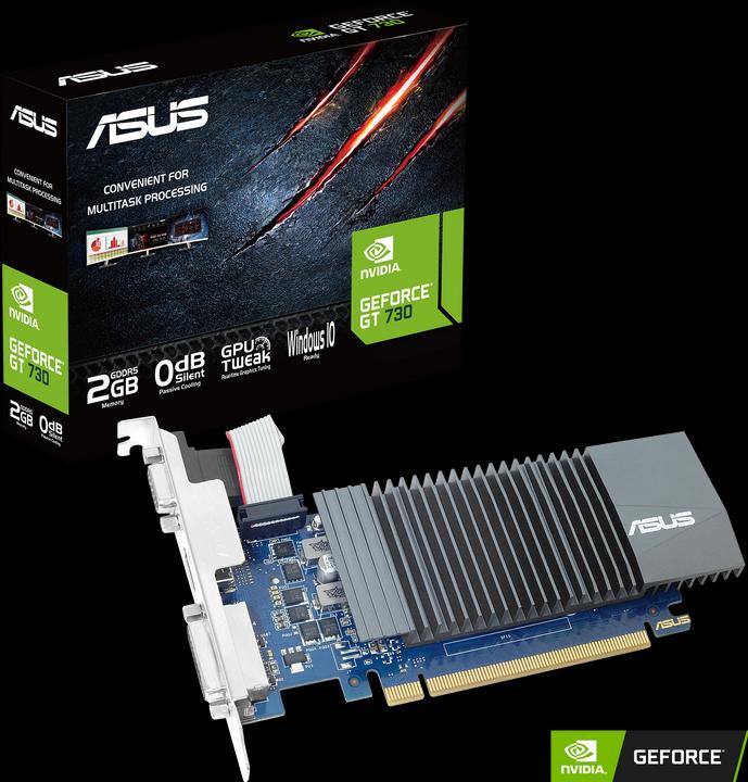 Image du produit ASUS NVIDIA GF GT730 64-BIT 2GB (2 Go)