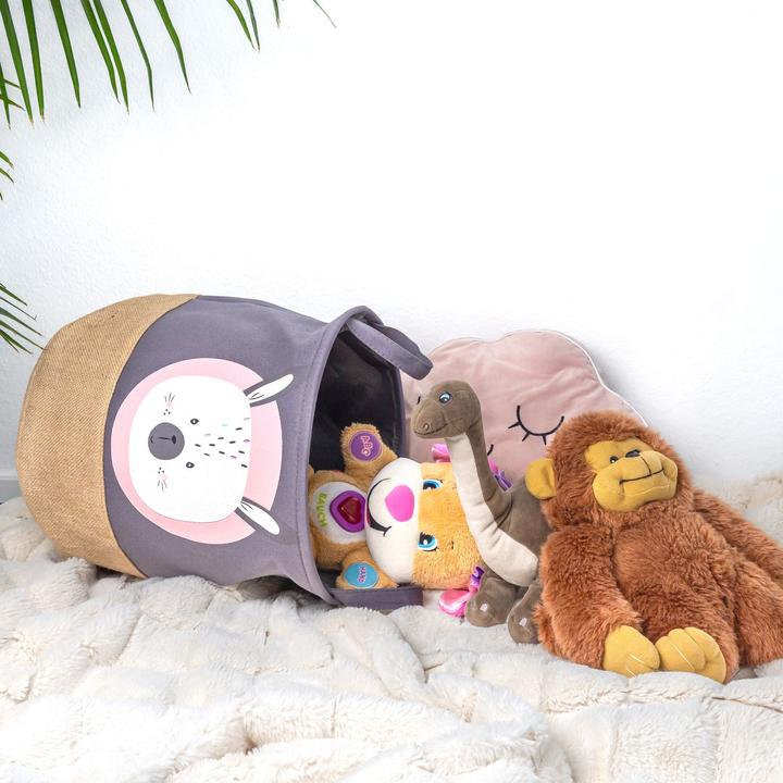 Immagine prodotto Intirilife Cesto portaoggetti per bambini per il bucato (1 x, 37 x 37 x 41 cm)