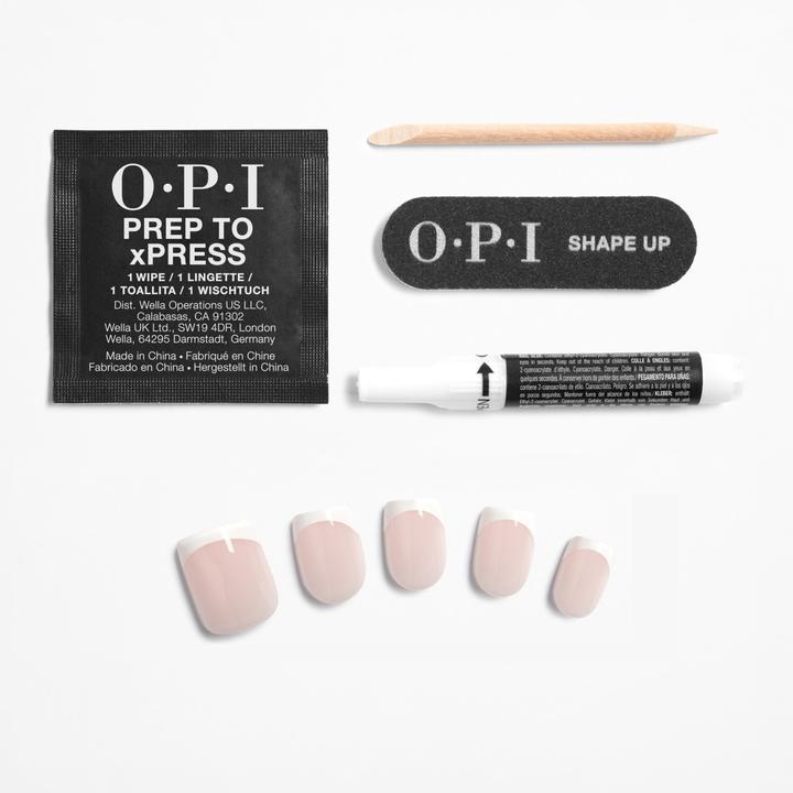 Actual product image OPI Xpress/On (White, Rose)