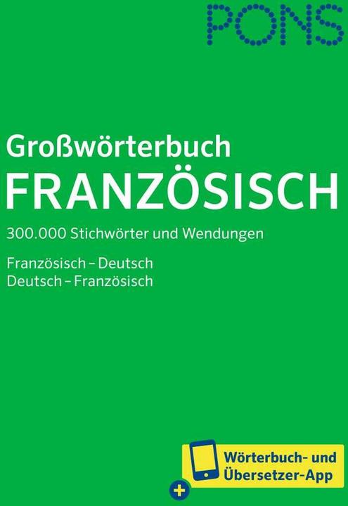 Produktbild Grosswörterbuch Französisch (Deutsch, 2022)