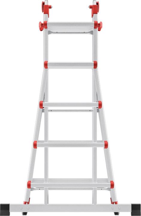 Actual product image Hailo Multi-function telescopic ladder (Stepladder, Telescopic ladder, Multi-purpose ladder, 24 cm)