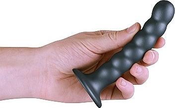 Actual product image Ouch! Beaded Silicone G-Spot Dildo - 5" / 13 cm