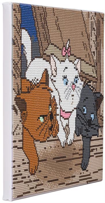 Produktbild Craft Buddy Die Aristocats-Kätzchen, Bild 30x30cm Crystal Art Kit