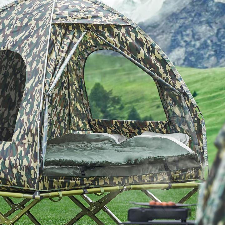 Produktbild SoBuy 4in1 Feldbett (Wurfzelt, 20.98 kg, 2 Personen)