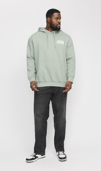 Actual product image Jack & Jones Jjecorp Logo Sweat Hood Noos Pls (4XL)