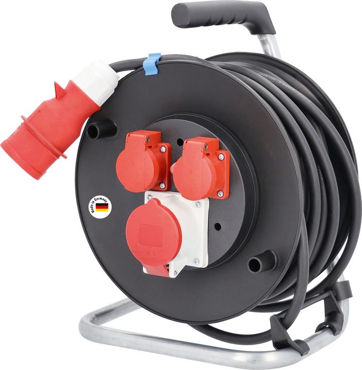 Image du produit As - Schwabe Enrouleur de câble en plastique CEE HO7RN-F 25 m (25 m, 1.50 mm²² mm)