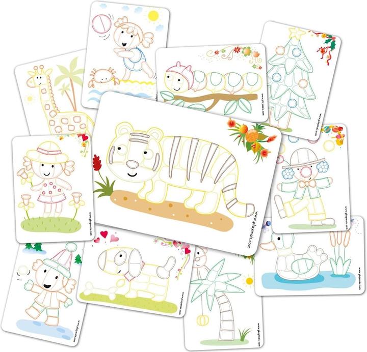 Actual product image PlayMais Decoration cards
