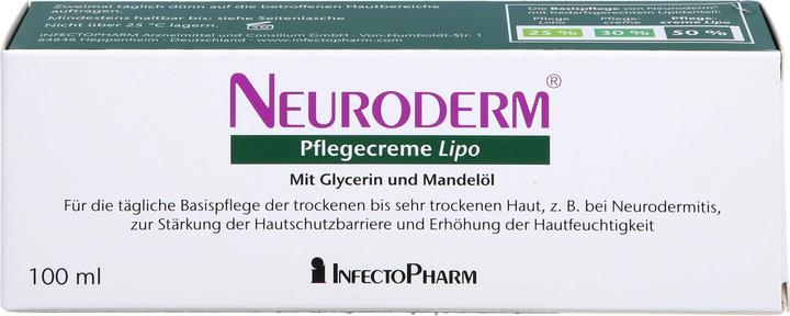 Actual product image Neuroderm Lipo care cream, 100 ml Cream (100 ml, 24h cream)