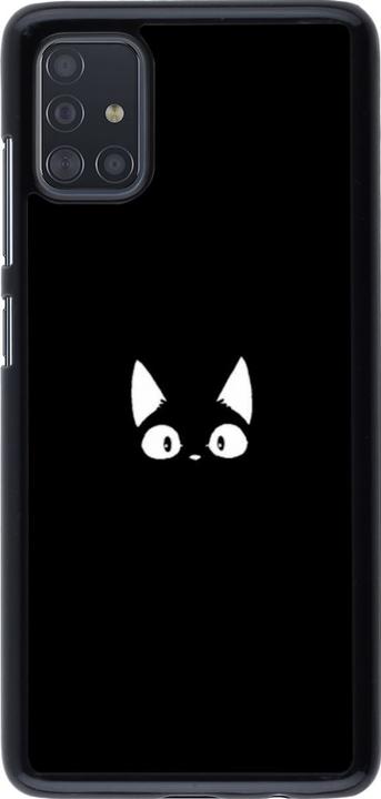 Actual product image PhoneLook Coque Funny cat on black (Samsung Galaxy A51)